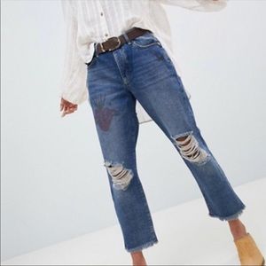 Free People Boyfriend Jeans